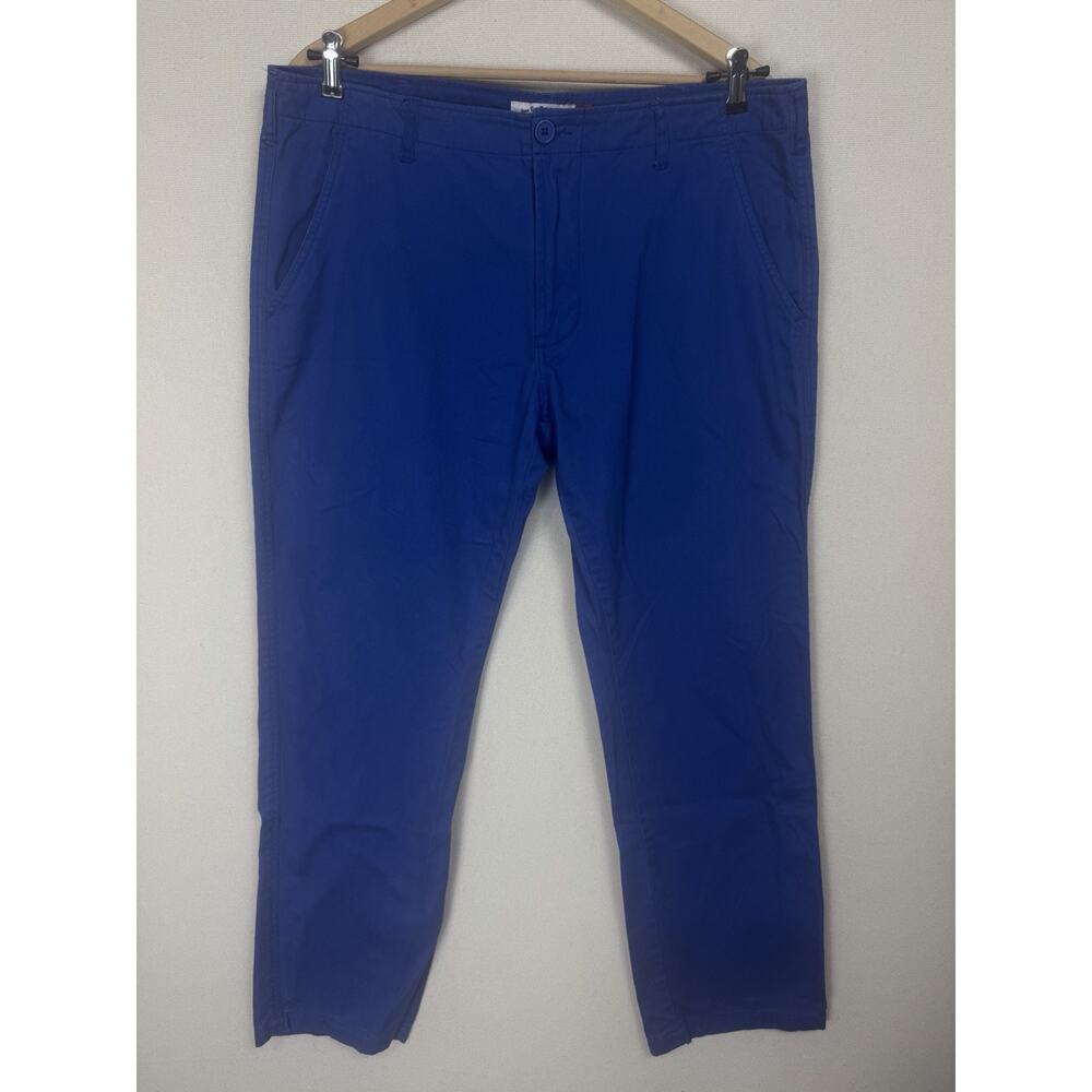 Your Best‎ Fitted Clothes Chino Pants Men's 40x34 Regular Fit Royal Blue Preppy